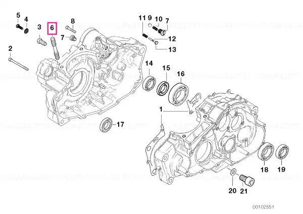 Stud M10X223 - BMW Motorrad Ofertă limitată