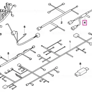 Wiring harness f heated handlebar grips - BMW Motorrad Super ofertă