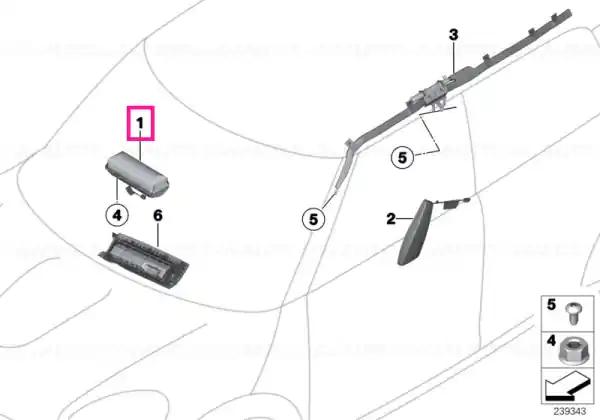 Airbag for front passenger - BMW - Mini Ultima șansă