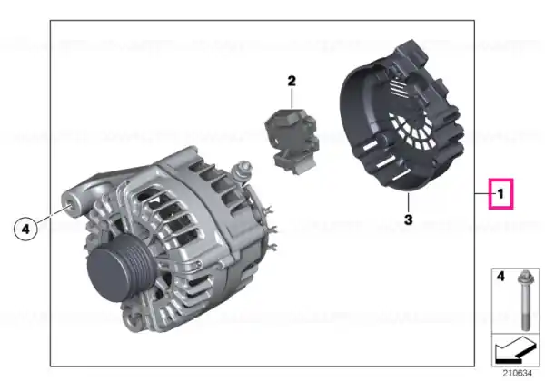 Exch. generator 230A - BMW Ofertă de sezon