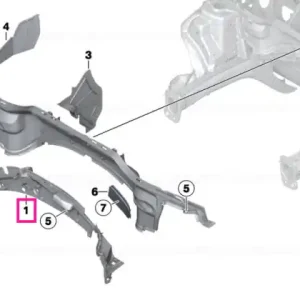 Ultima șansă Panou ornament perete foc jos - BMW - Mini