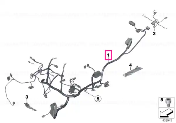 Main wiring harness - BMW Motorrad Plată securizată