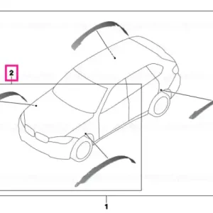 Ultima șansă Set pentru larjire aripa roata 21 fata F16 - BMW