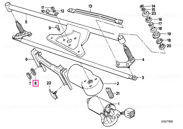 Damper ring - BMW Popular