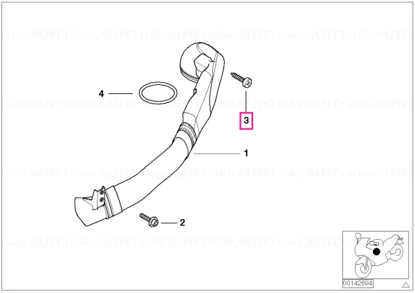 Cumpără online Șurub autofiletant 5X20 - BMW Motorrad