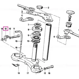Colier furtun - BMW Motorrad Chilipir