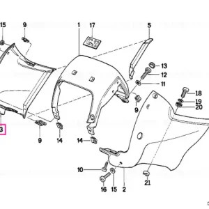 Cumpără acum Lateral part right prime coated - BMW Motorrad