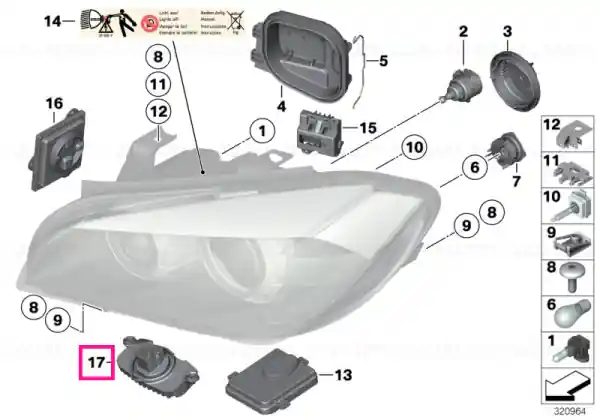 Ofertă specială Set, LED modules, left - BMW