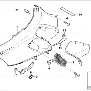 Bestseller Knee protector left SCHWARZ - BMW Motorrad