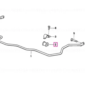 Vezi acum Izolator stabilizator D=17MM - BMW