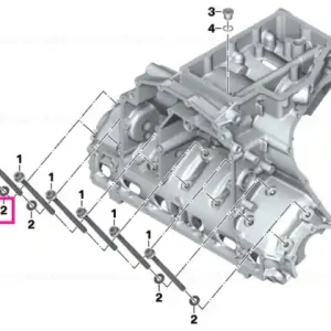 Calitate înaltă Șaibă garnitură 19X2 - BMW Motorrad