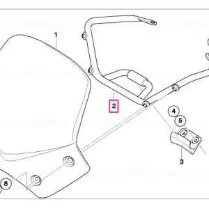Cel mai vândut Suport parbriz - BMW Motorrad