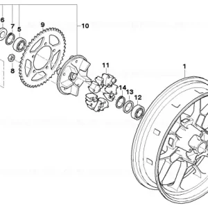 Bușă distanțier - BMW Motorrad Preț mic
