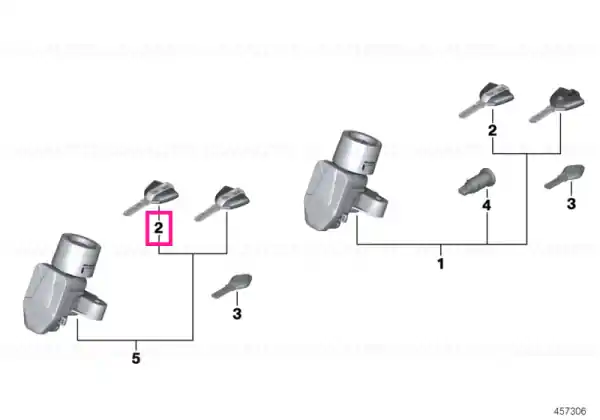 Vehicle key (code) - BMW Motorrad Ofertă limitată