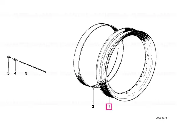 Rim 1,85X21 - BMW Motorrad Cumpără acum