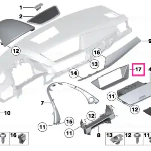 Trim CID 6.5 inch 6,5 ZOLL - BMW Comandă acum