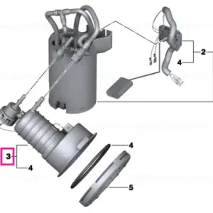 Ultima șansă Kit reparație filtru combustibil/regulator presiune - BMW