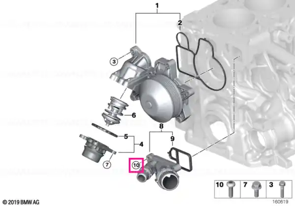 Livrare rapidă Surub socket stea, BM6X25-U1-8.8 - BMW