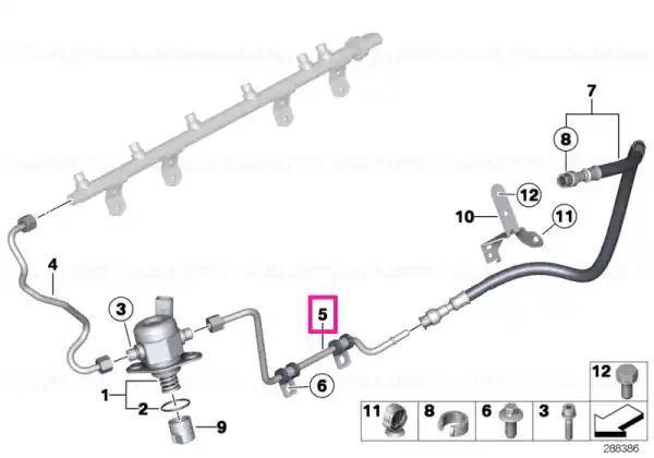 Feed line - BMW Bestseller