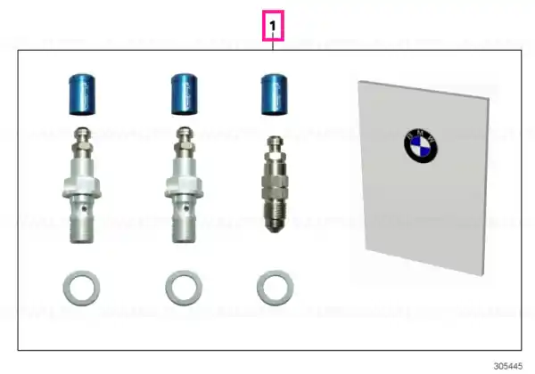 Set ventil purjare frână HP Race - BMW Motorrad Cumpără acum