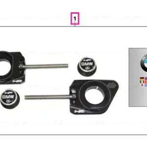 Set, HP Race chain tensioner - BMW Motorrad Reducere