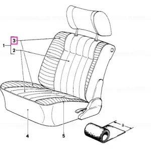 Upholstery cloth anthrazit 0216/0269/0274 - BMW Super ofertă
