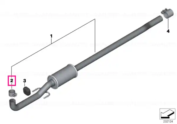 Clema tub esapament D=48,4MM - BMW - Mini Cumpără acum