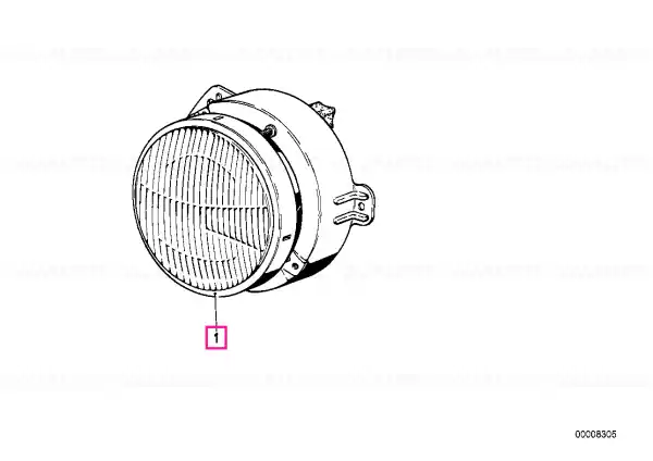 Reduceri Headlight right - BMW