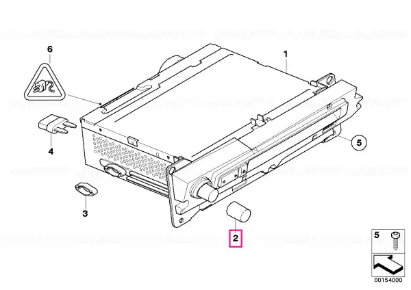 Cumpără acum Button, M audio system controller - BMW