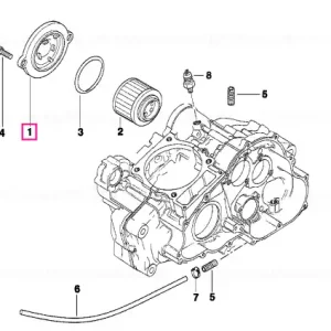 Capac filtru ulei - BMW Motorrad Reducere specială