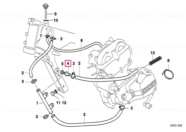 Oil strainer - BMW Motorrad Retur gratuit