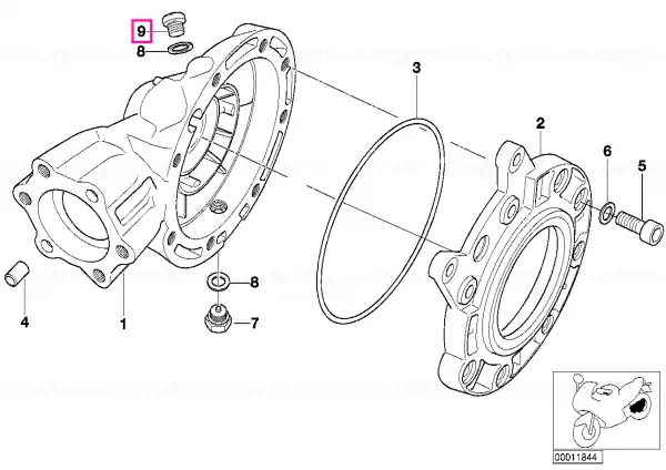 Dop șurub M14X1,5 - BMW Motorrad Ieftin