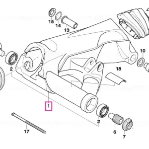 Cumpără acum Rear wheel swinging arm - BMW Motorrad