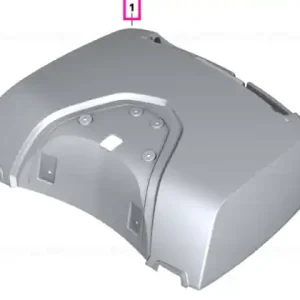 Cumpărături sigure Carcasă externă capac topcase grafit DARK-GRAPHITE - BMW Motorrad