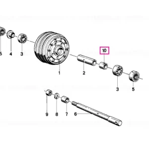 Spacer 6,800MM/D=17MM - BMW Motorrad Preț promoțional