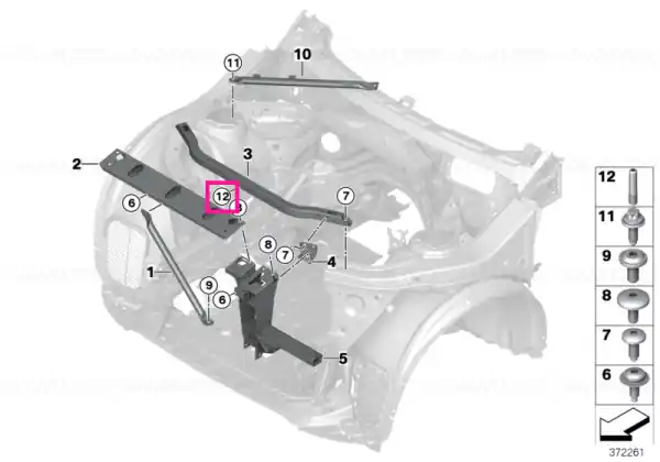 Cel mai vândut Pivot centrare M8 - BMW