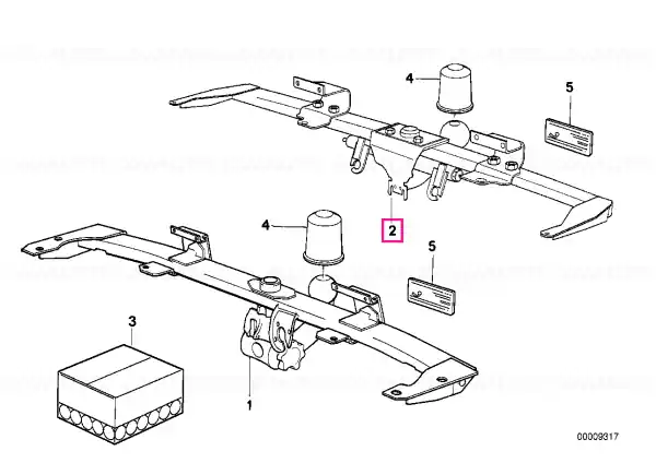 Bestseller Towing hitch, detachable ORIS - BMW