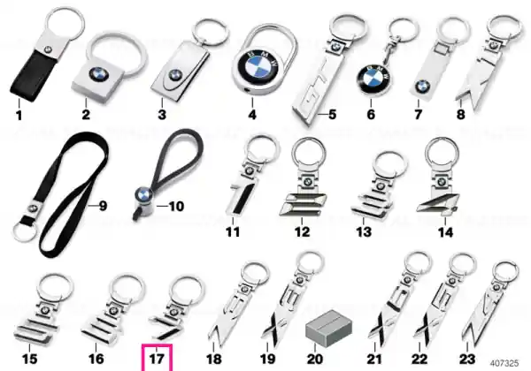 Super ofertă BMW Key ring, 7-Series