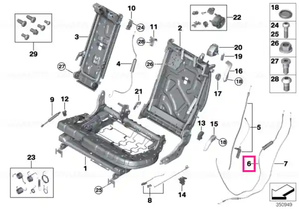 Cablu Bowden acces ușor - BMW Cumpără acum