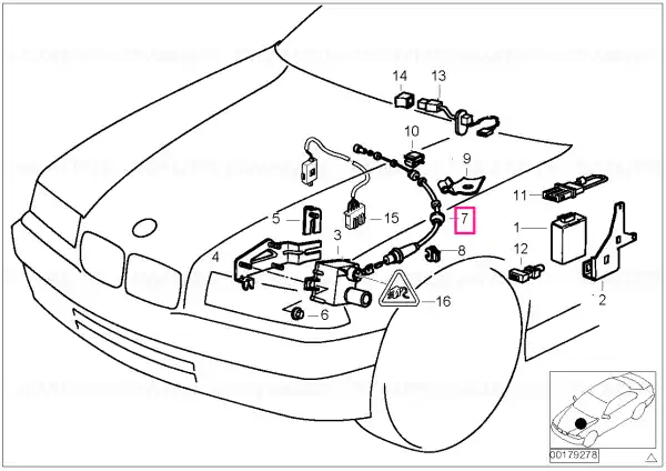 Cablu Bowden regulator viteză - BMW Cumpărături sigure