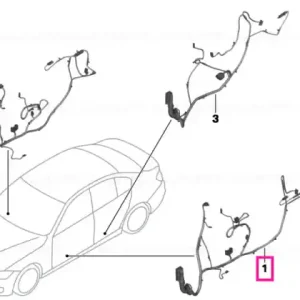 Wiring drivers side - BMW Premium