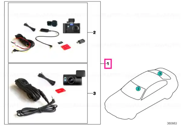 BMW Advanced Car Eye FRONT+REAR CAM Ofertă exclusivă