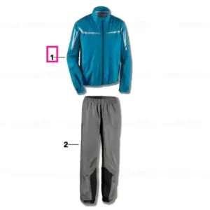 Calitate înaltă Jacket Rainlock, unisex, blue XXL - BMW Motorrad