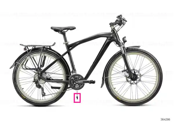 Mai ieftin BMW Trekking Bike NBG III BLACK/BRASS/M