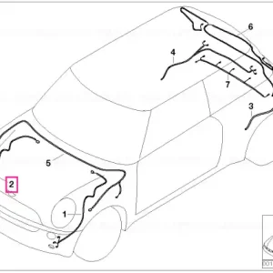 Set cablaj reparație față dreapta - BMW - Mini Reducere extra
