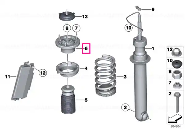 Guide support - BMW Nu rata
