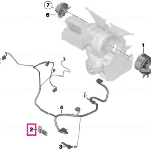Blower resistor - BMW - Mini Reducere