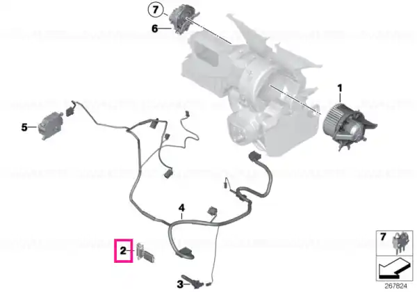 Blower resistor - BMW - Mini Reducere