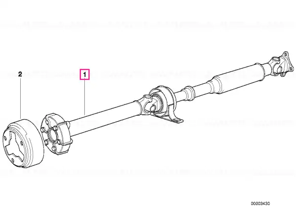 Popular Arbore transmisie manuală L=1294MM - BMW