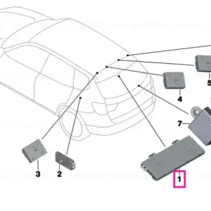 Antenna amplifier, Diversity 868 MHZ - BMW Ofertă specială